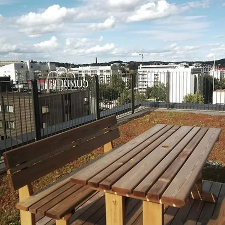 Alvar, Tilava Uusi Kaksio Ydinkeskustassa 53 M2 Jyväskylä Exterior foto