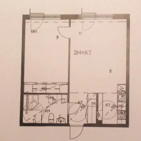 Alvar, Tilava Uusi Kaksio Ydinkeskustassa 53 M2 Jyväskylä Exterior foto